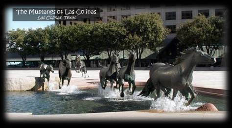 Dallas - August 2013 The Mustangs of Las Colinas